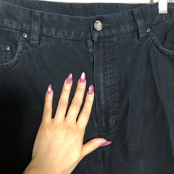 Lauren by Ralph Lauren Black Jeans Size 14 - Picture 7 of 10